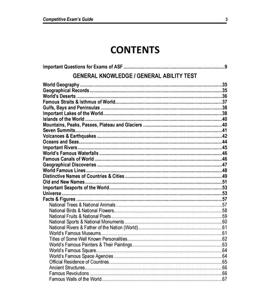 ASF - Airport Security Force Recruitment Guide by Rai Muhammad Iqbal Hussain Kharal
