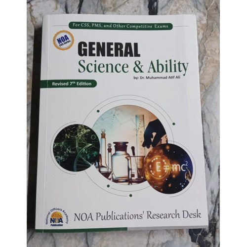 General Science And Ability GSA by Dr. M. Atif Ali NOA GSA NOA
