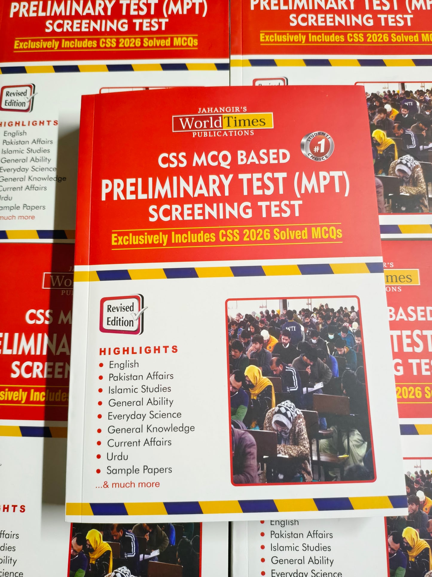 CSS MCQ Based Preliminary Test MPT Screening Test Guide World Times Publications