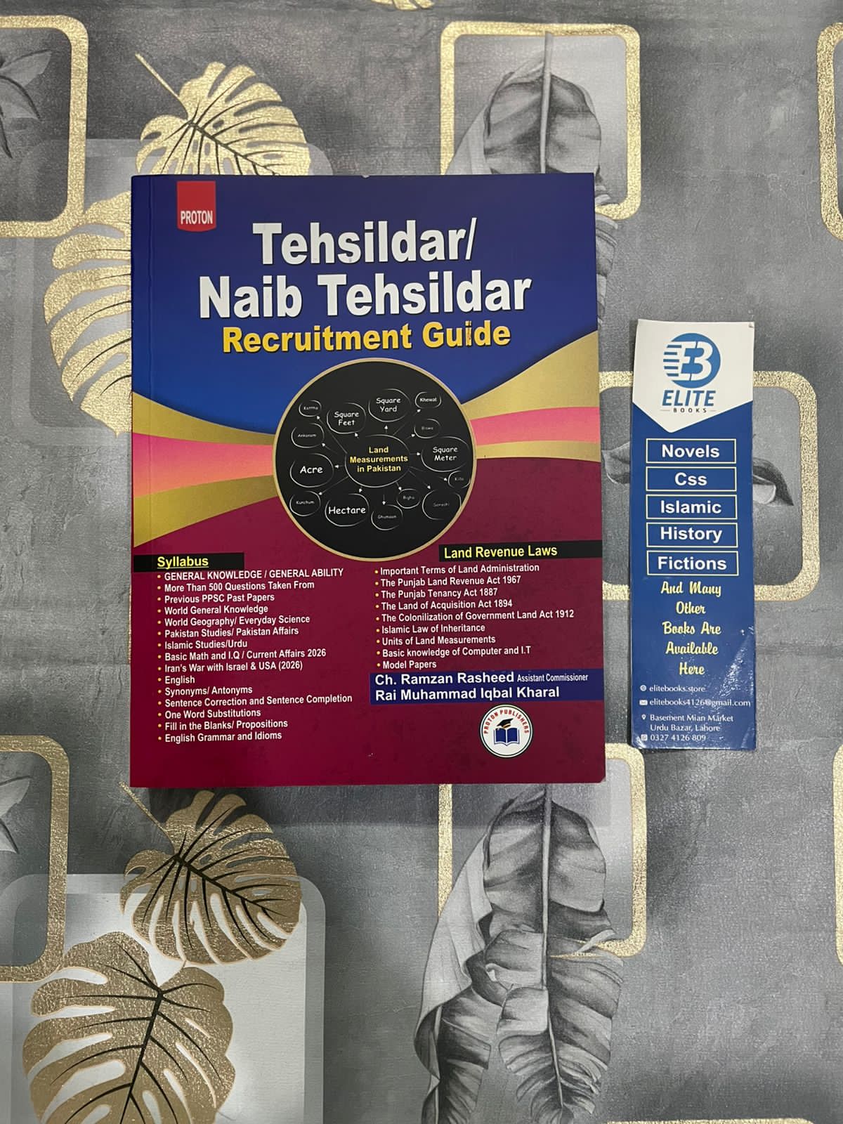 Tehsildar & Naib Tehsildar Guide By Rai M Iqbal Kharal