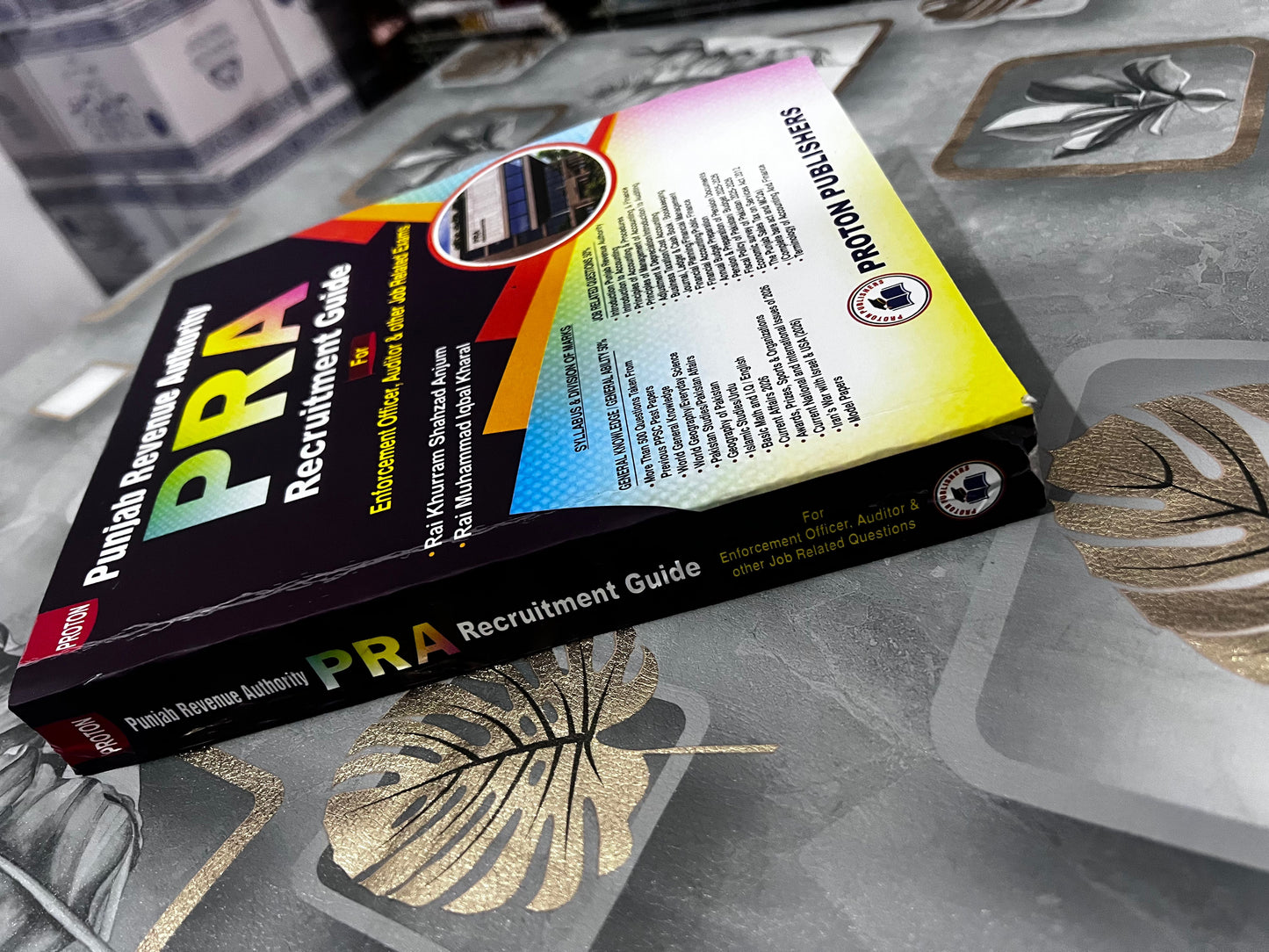 PRA Punjab Revenue Authority Guide with solved past papers Rai Kharal