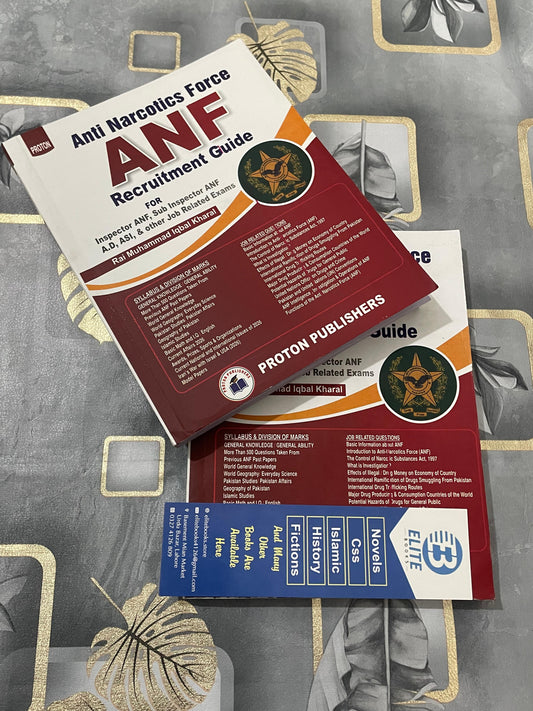 ANF - Anti Narcotics Force Recruitment Guide by Rai Muhammad Iqbal kharal