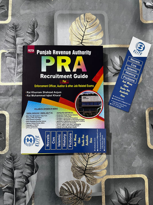 PRA Punjab Revenue Authority Guide with solved past papers Rai Kharal
