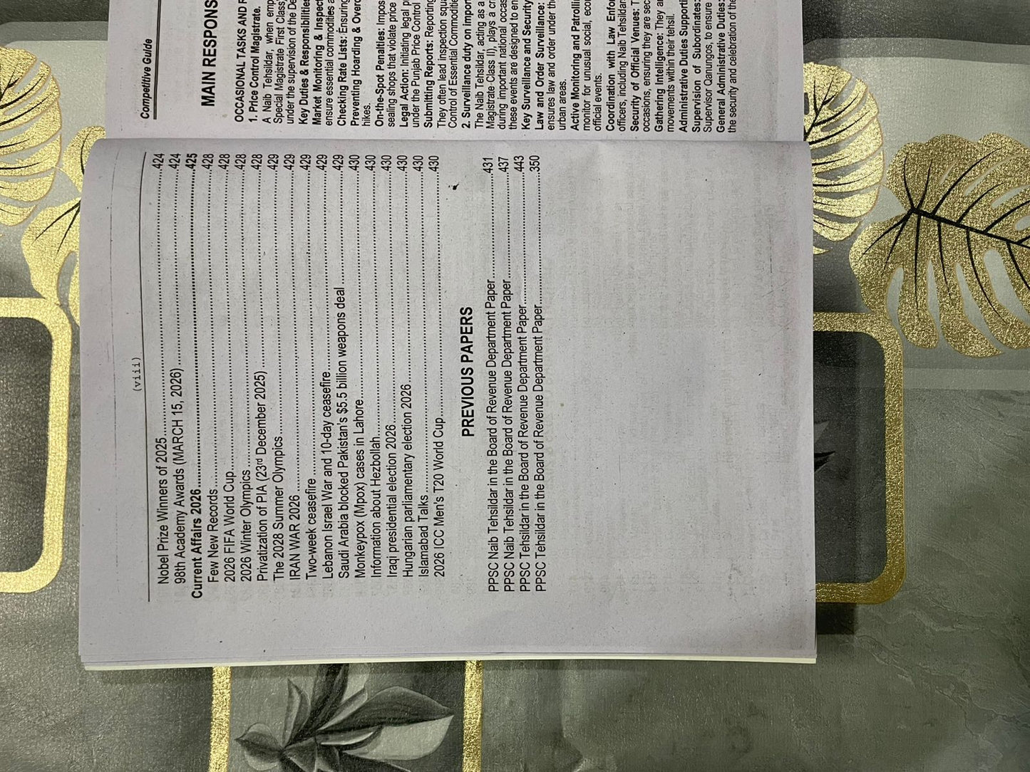 Tehsildar & Naib Tehsildar Guide By Rai M Iqbal Kharal