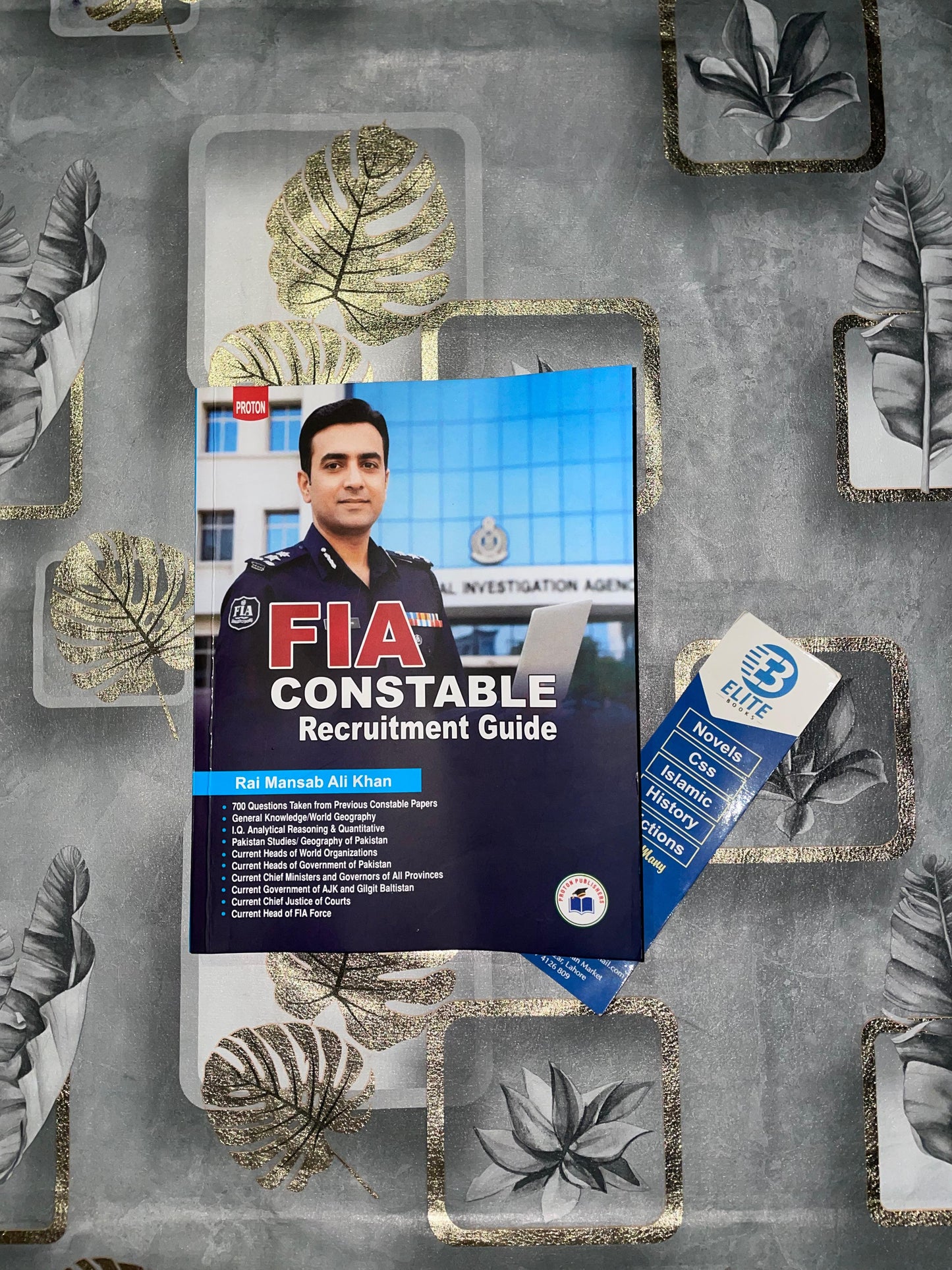 FIA Constable Recruitment Guide by Rai Mansab Ali Khan