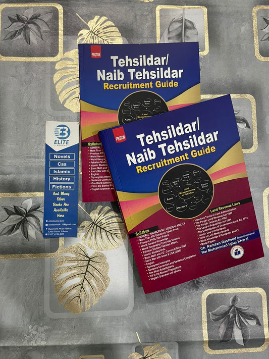 Tehsildar & Naib Tehsildar Guide By Rai M Iqbal Kharal