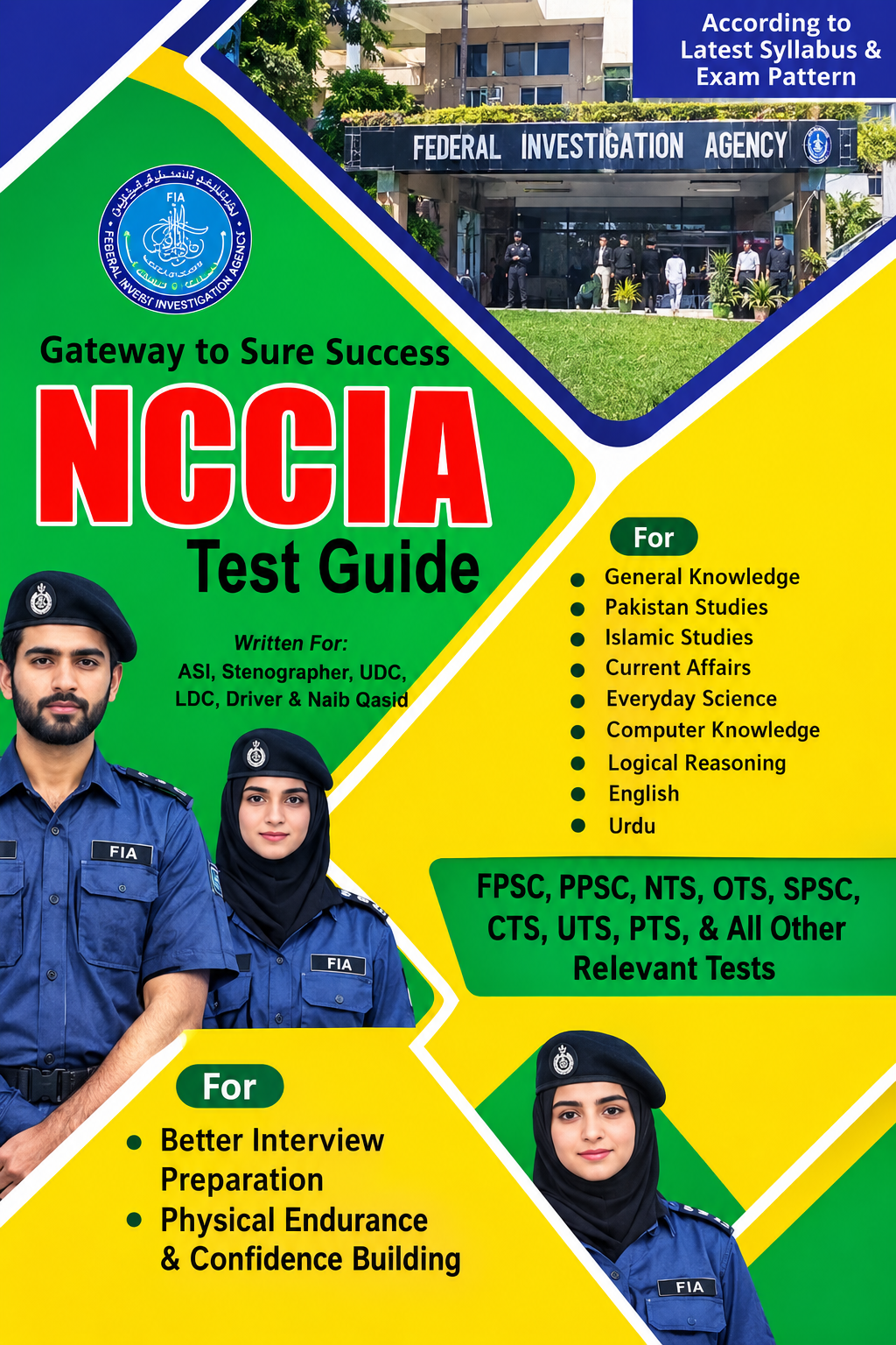 NCCIA Test Guide( National Cyber Crime Investigation Agency Recruitment Guide)