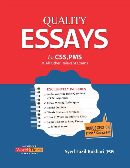 Quality Essays For CSS PMS By Syed Fazil Bukhari